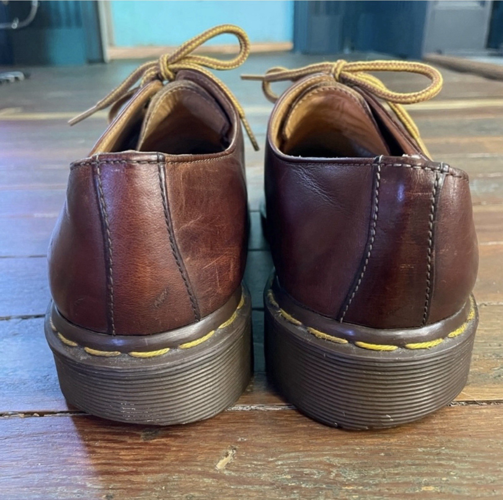 DR. MARTENS Made in England Rare 80’s 3-eye Oxfords AW 1484 – M 9, W 10|🧡🎀