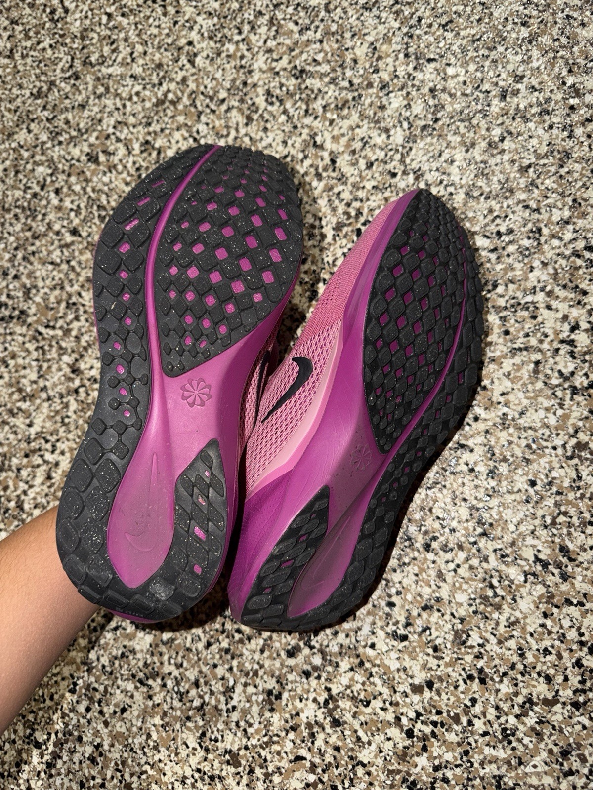 Nike Air Zoom Pegasus 41 running shoes in Cosmic Fuchsia colorway women’s 9