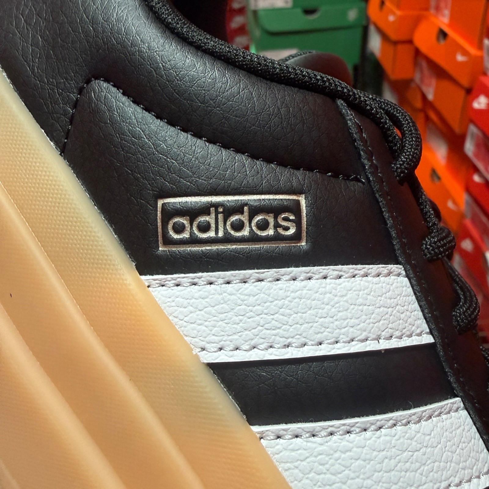 Adidas Women’s VL Court Bold Casual Black White #081