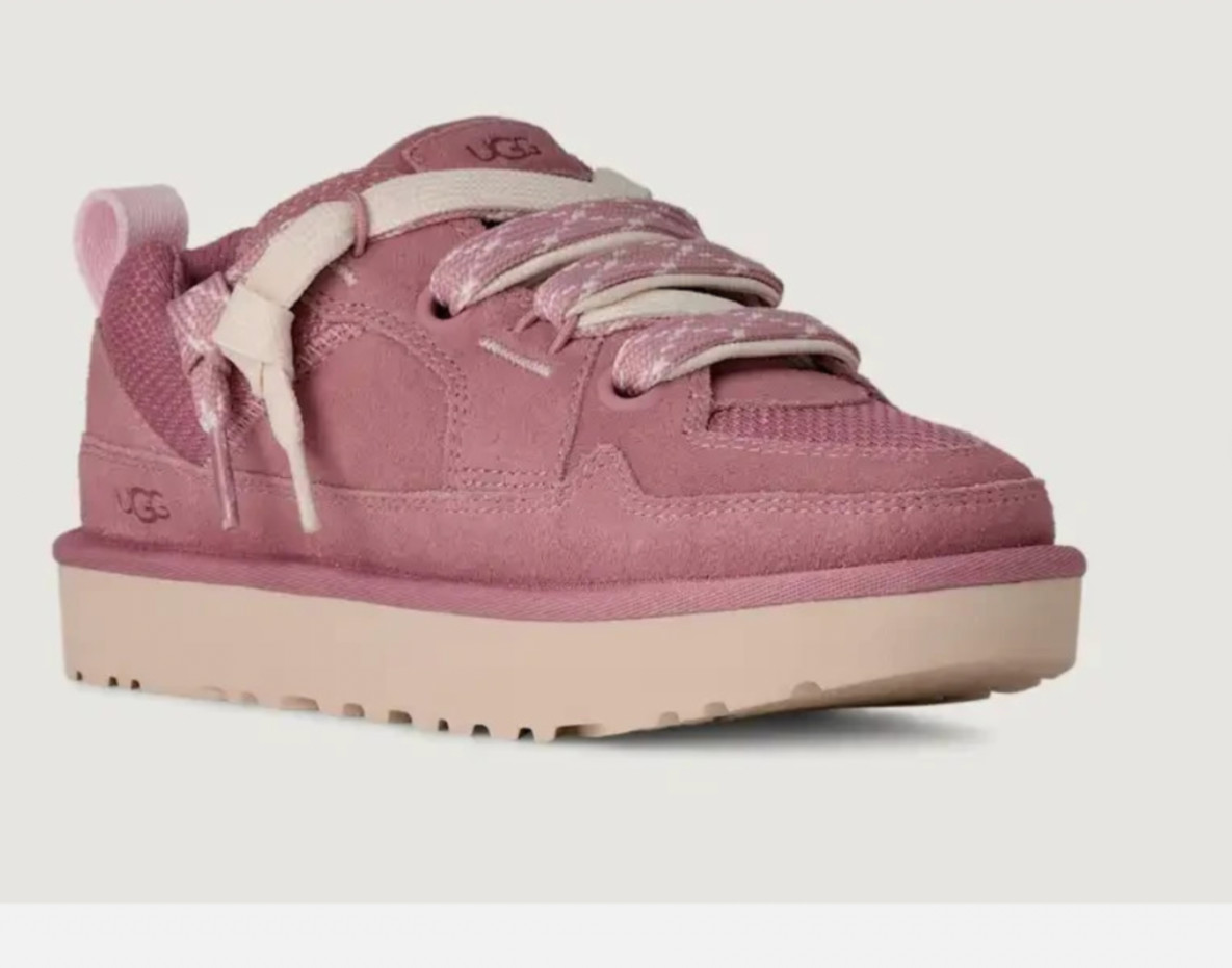 NIB UGG Women’s Lo Lowmel Sneaker in Pink size 10