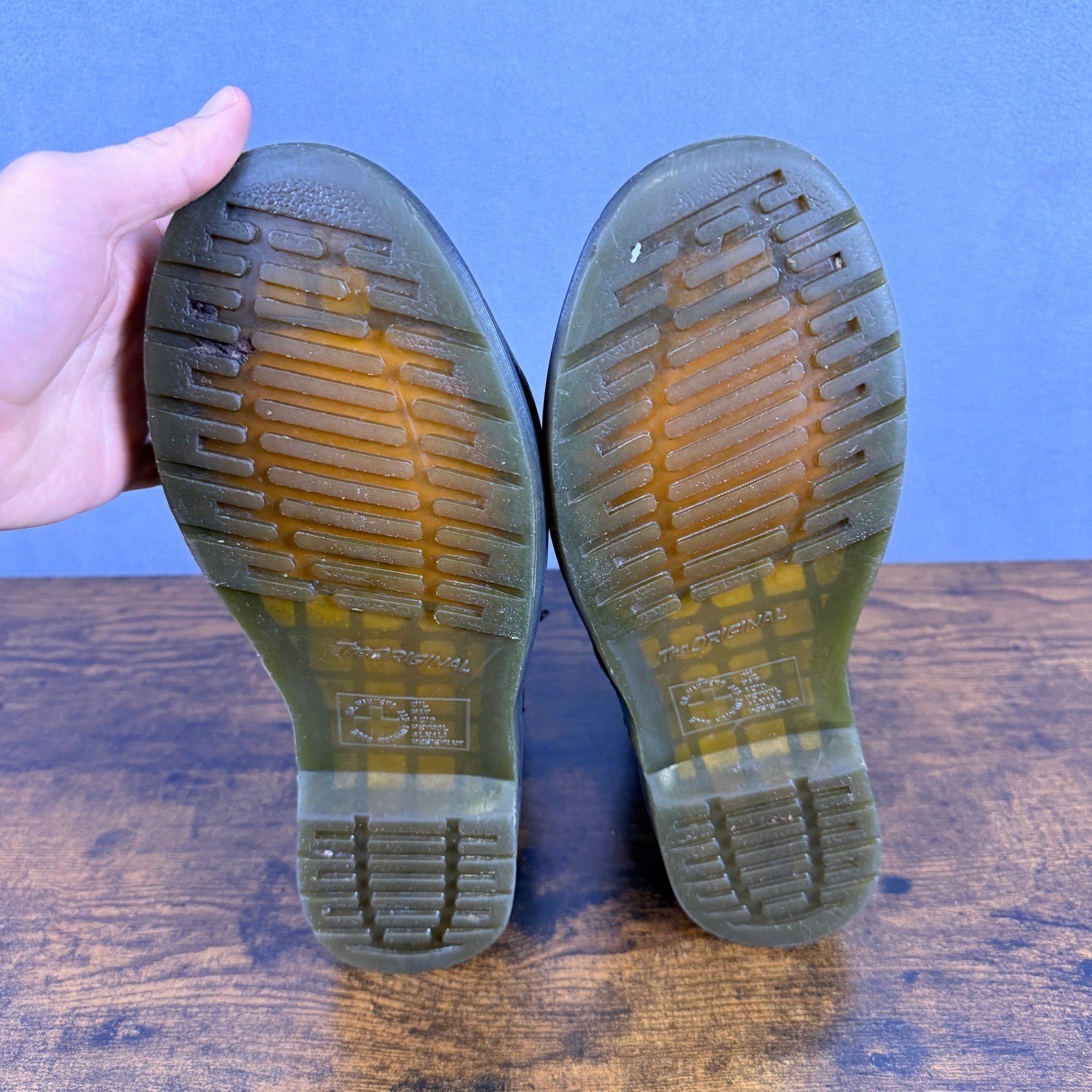 VTG Dr. Martens Boots 1460 Womens 10 Combat Distressed Y2k Goth Punk Grunge