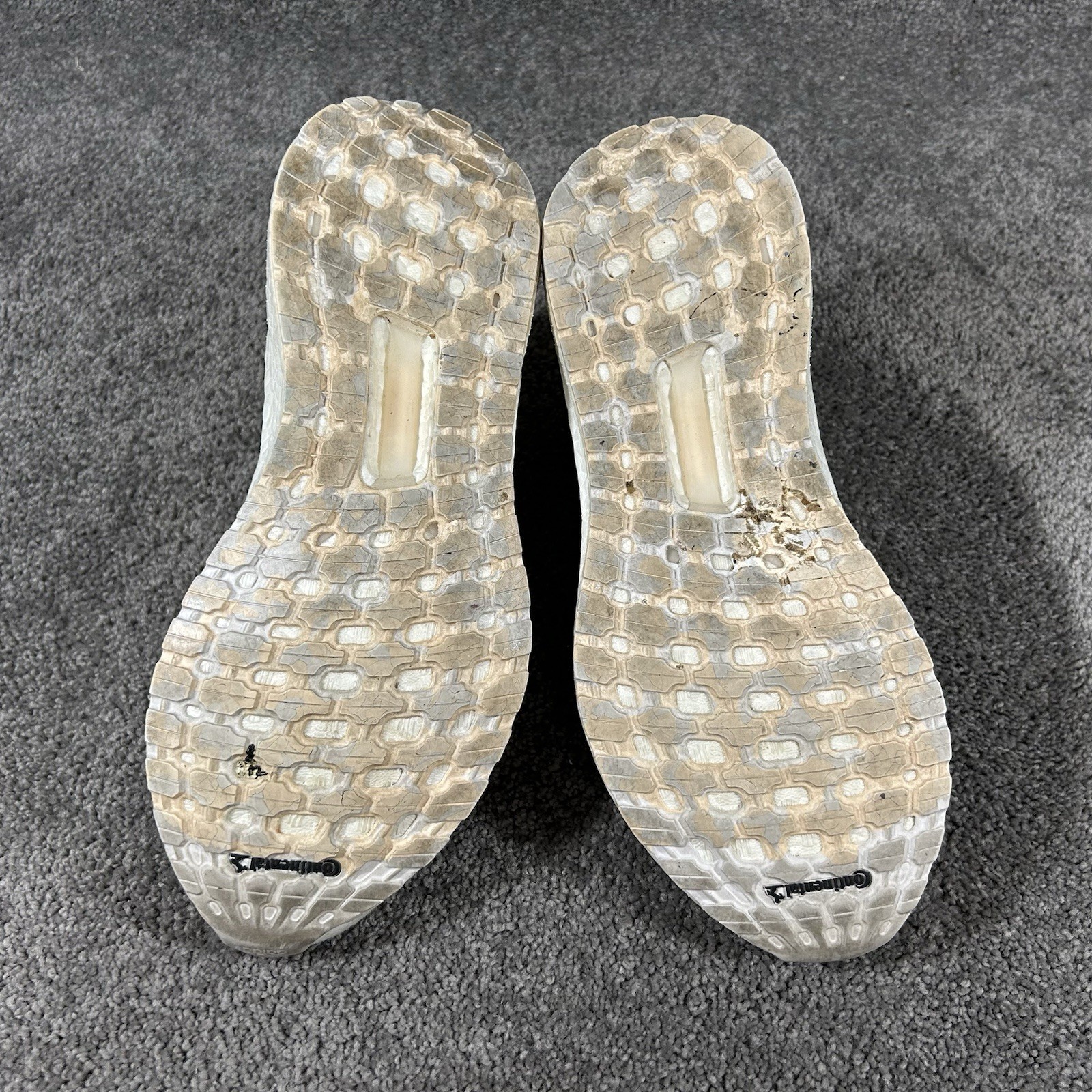Adidas Ultraboost 19.5 DNA GZ6469 Women’s Size 7 White Running Shoes Used