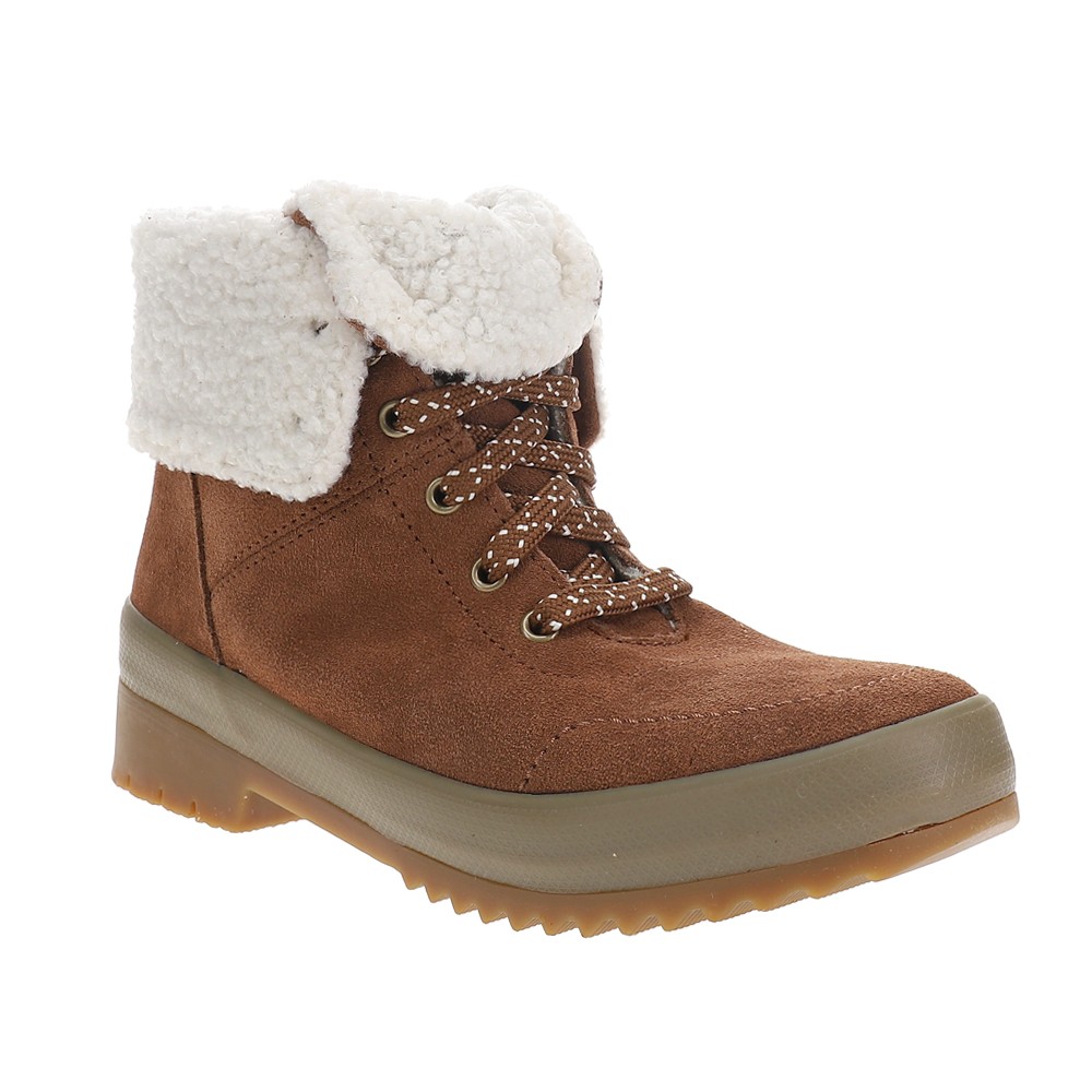 Keds Camp Ii Lace Up Snow Womens Brown Casual Boots WH66242