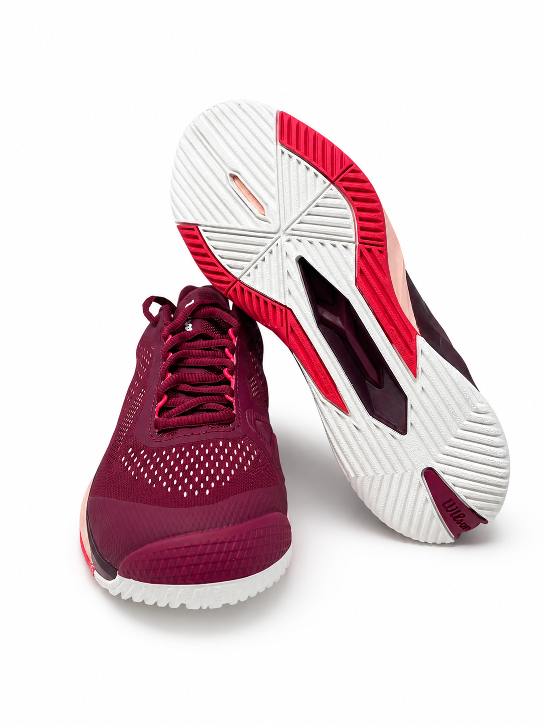 WILSON RUSH PRO 4.0 W WRS330680 SNEAKERS BEET RED TENNIS SHOES WOMEN NEW
