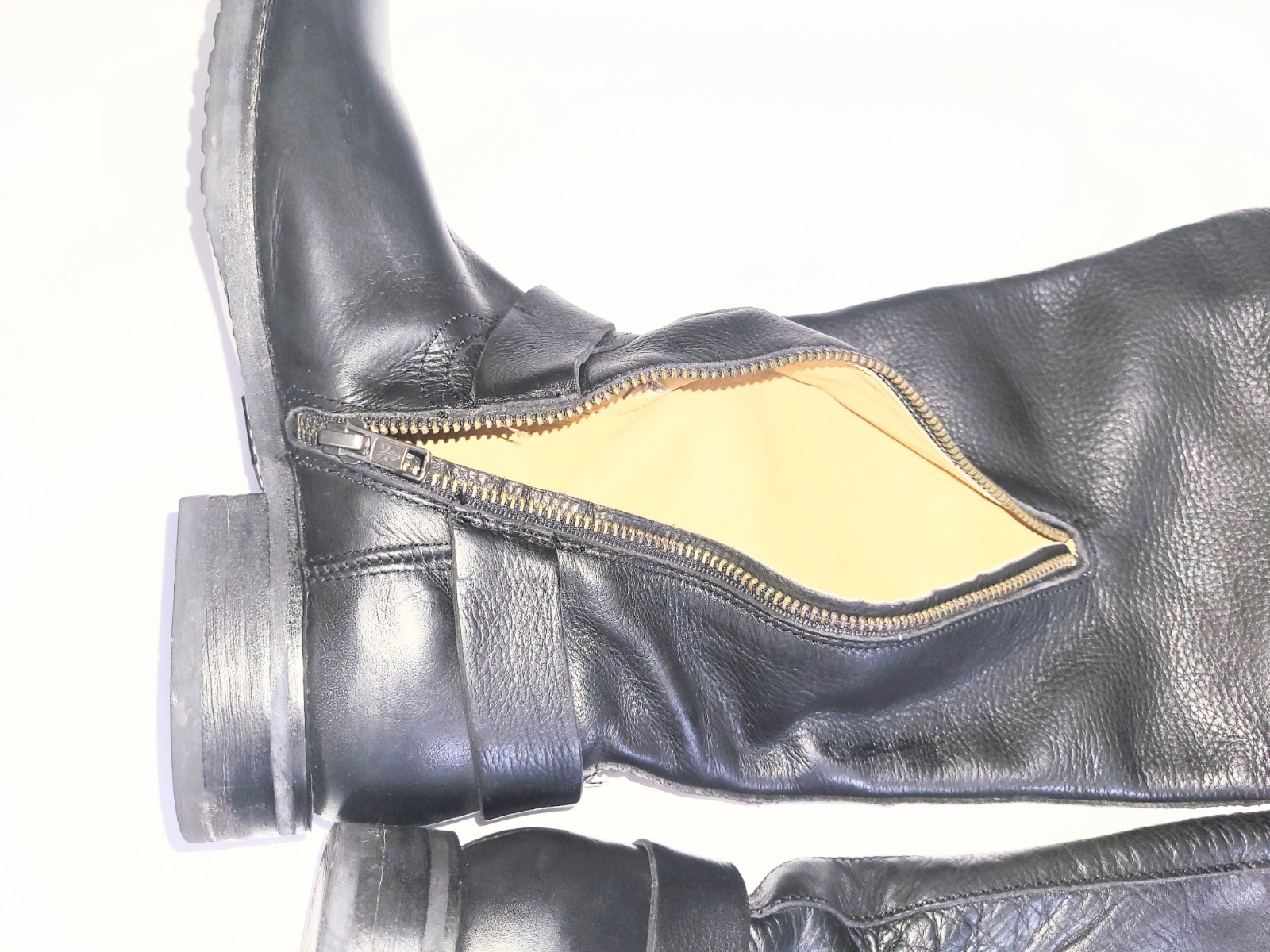 Frye Veronica Rare 2 Way Over The Knee Harness Moto Biker Riding Boots 7.5 B