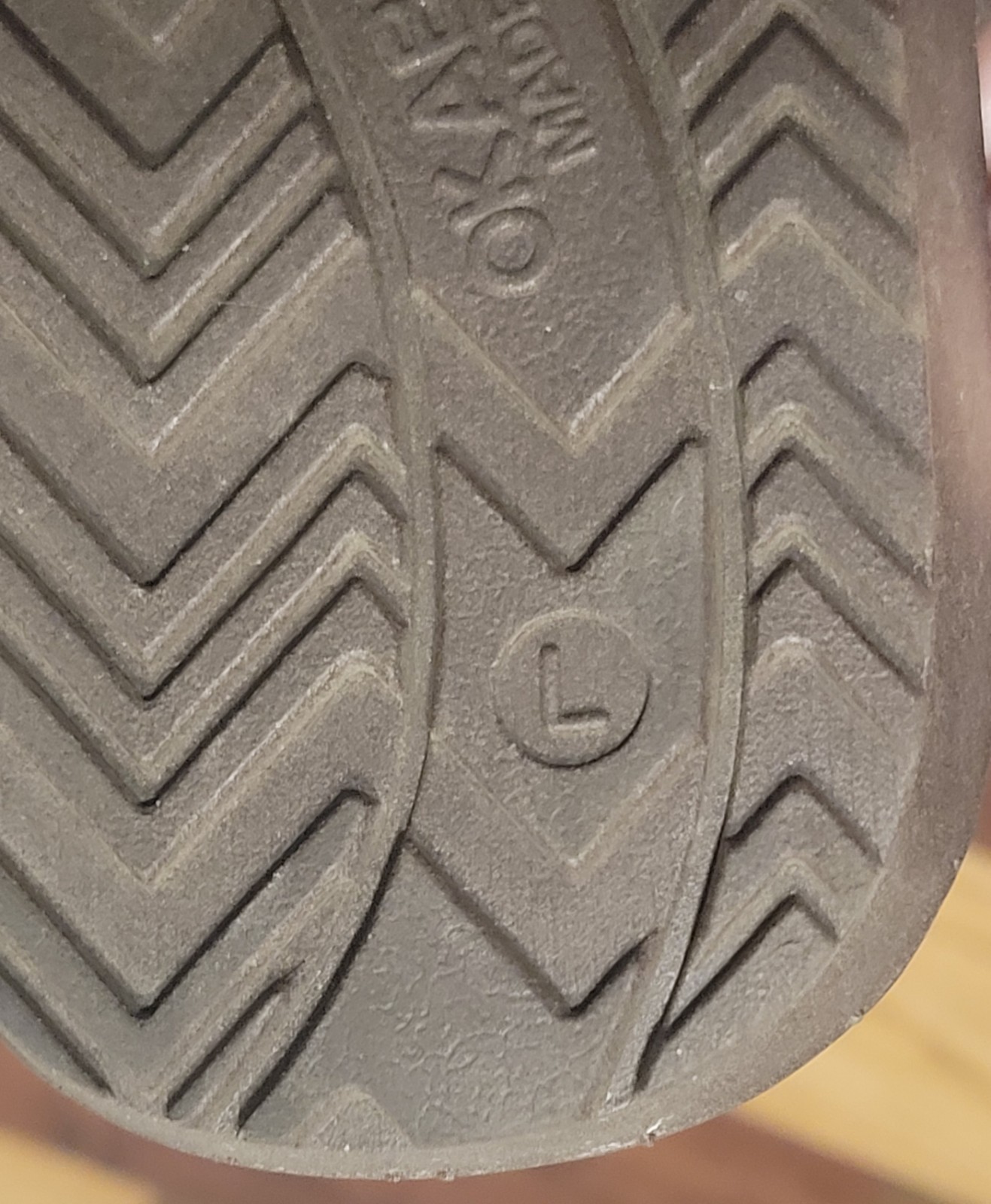 Okabashi Flip Flops Arch Support Brown Size WL 9/10 Made in USA