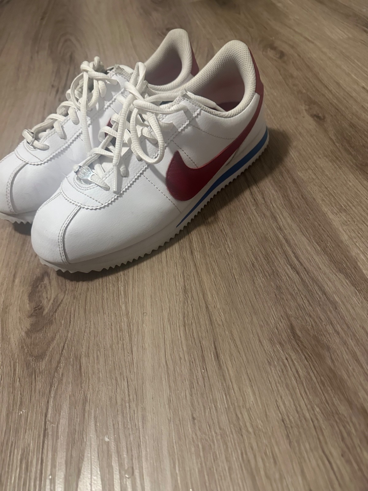 Size 7 – Nike Classic Cortez Leather White Red W