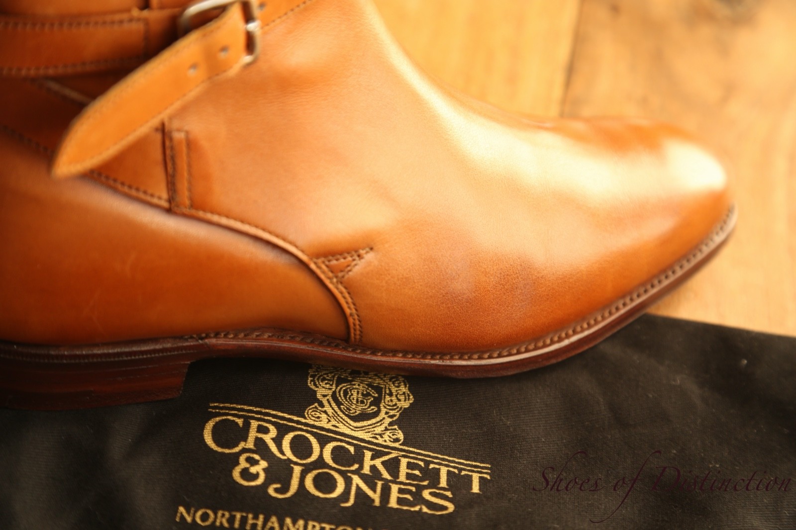 Crockett & Jones Holly Jodhpur Tan Brown Leather Boots Shoes Ladies UK 5.5
