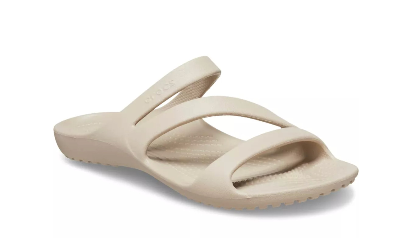 Crocs Women Cobblestone (Tan) Kadee II Slide Sandals US 7, 8, 9 NWT