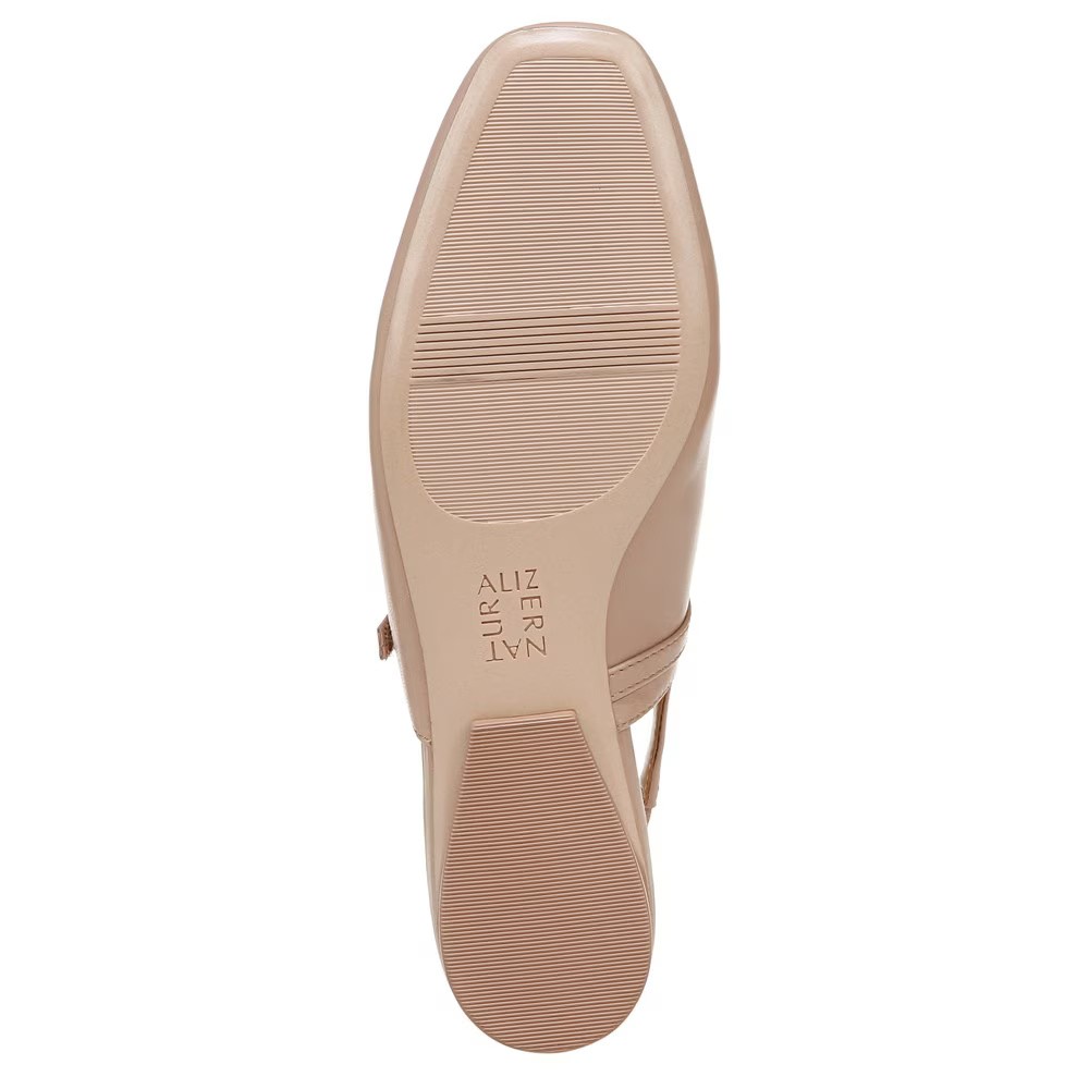Naturalizer Womens Connie Mary Jane Slingback Ballet Flat Vintage Mauve 8.5W