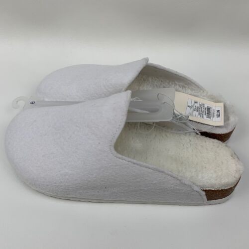 Stars Above Dezo Womans White Indoor/Outdoor Slippers Clogs NWT Sz 6