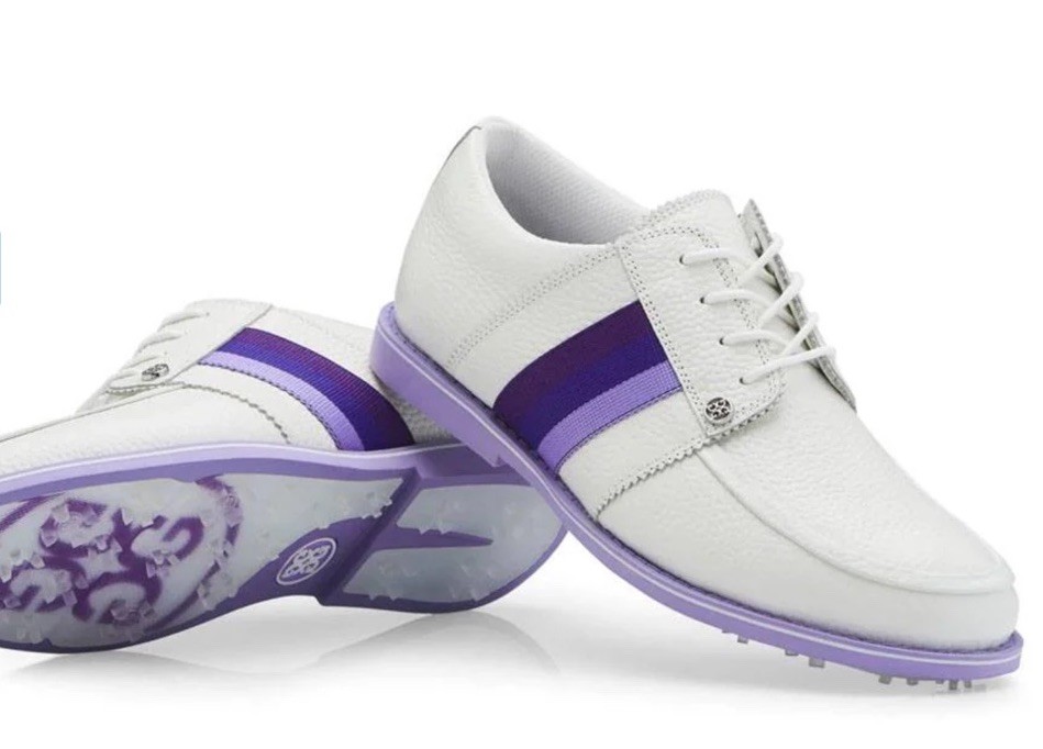 Womens G FORE Golf Shoes G/Fore Shoes Sz 7.5 Grosgrain Brogue Gallivanter New