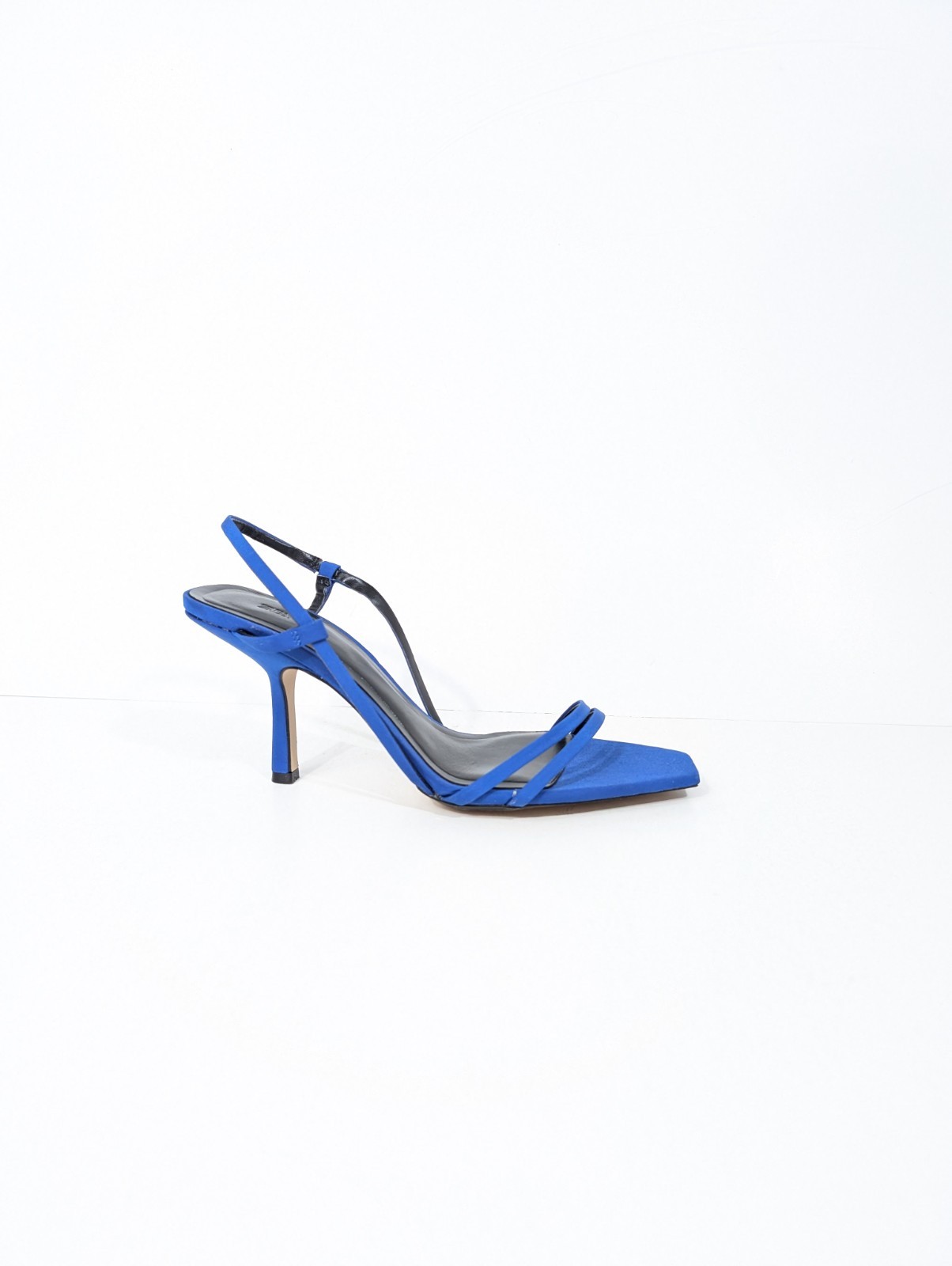 Zara Stiletto Heels Eu 38 NEW Women Square Toe Shoes strappy 1321/110 Modern