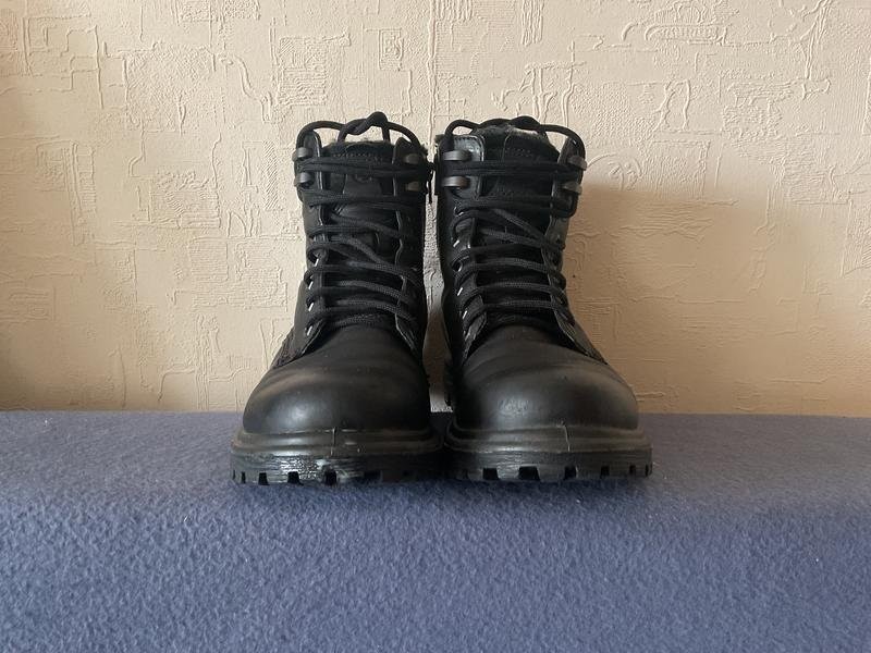 Women Ecco boots black leather 39 #7M2C