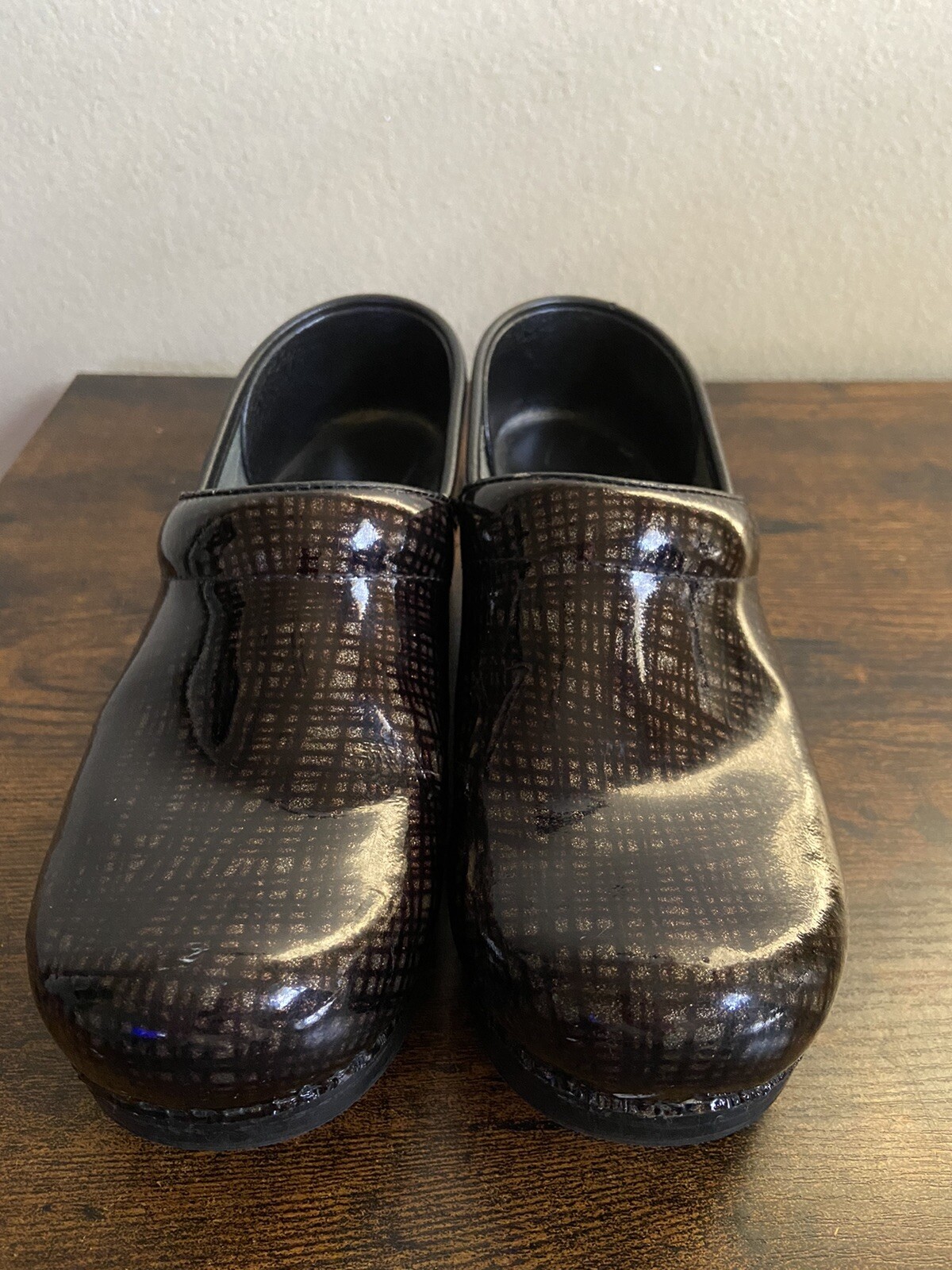 Dansko Womens XP 2.0 Nurse Clog Shoe Brown Black Women Size EU 37 US 6-6.5