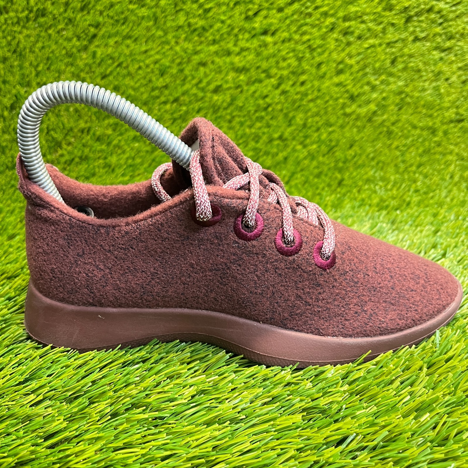 Allbirds Wool Runners Berry Red Womens Size 5 Casual Running Shoes Sneakers