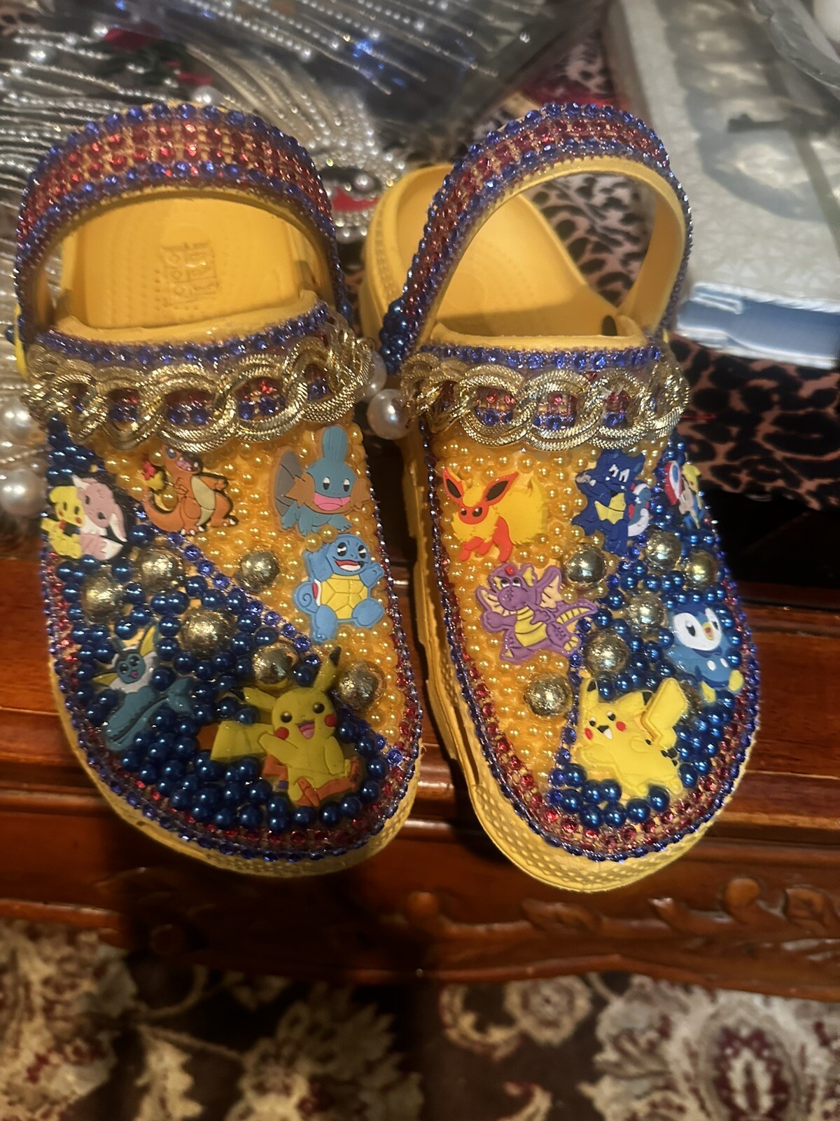 Bubble crocs customized
