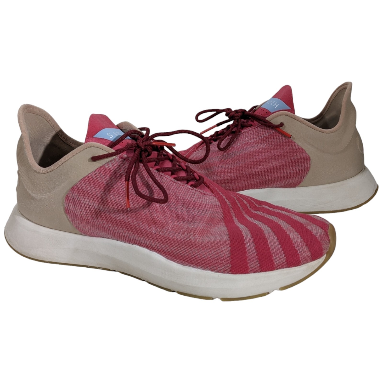 Saysh One Red Running Shoes Womens Size 9.5 Allyson Felix Sneakers Pink Blue