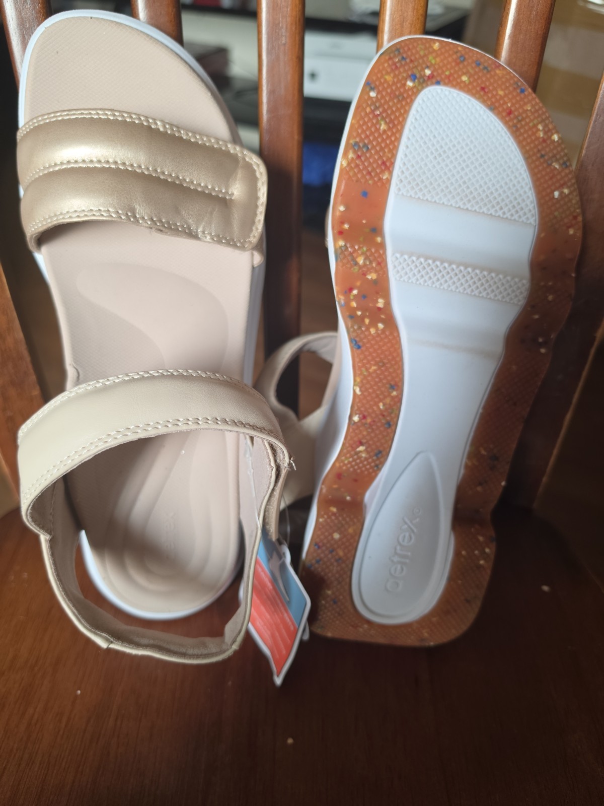Aetrex Women’s Whit Orthopedic Adjustable Water-Friendly Sport Sandals US Size 7