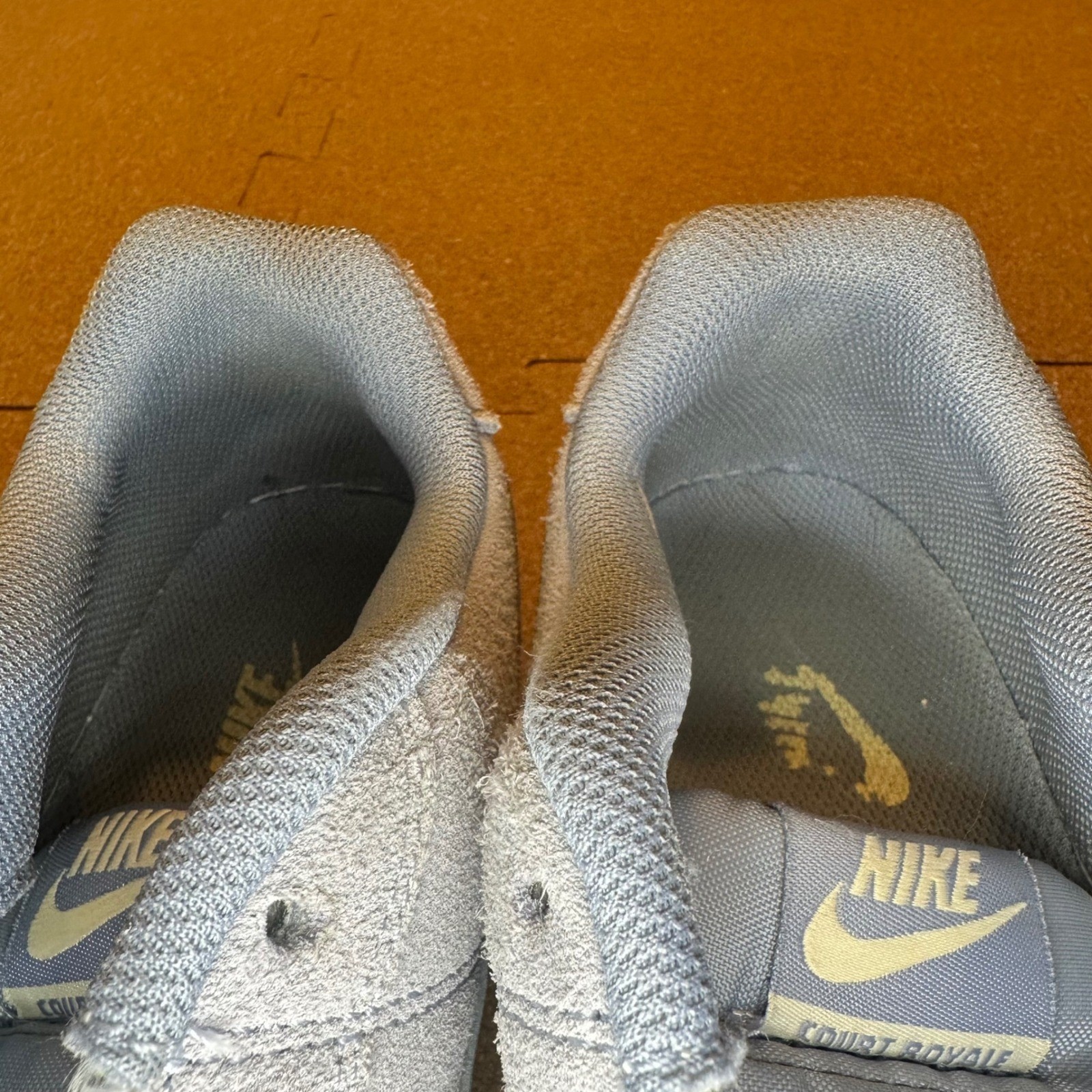 Nike Court Royale Suede Lavender Blue Low Top Sneakers 916795-002 Womens 8