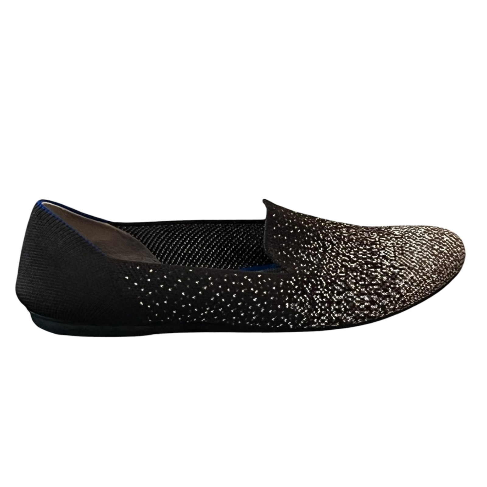 Rothy’s The Loafer Shoes Womens 6.5 Twilight Metallic Slip On