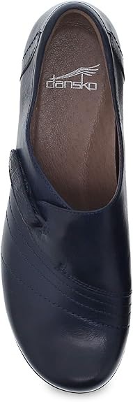 Women’s Dansko Franny Burnished Calf Navy Size 36 Medium