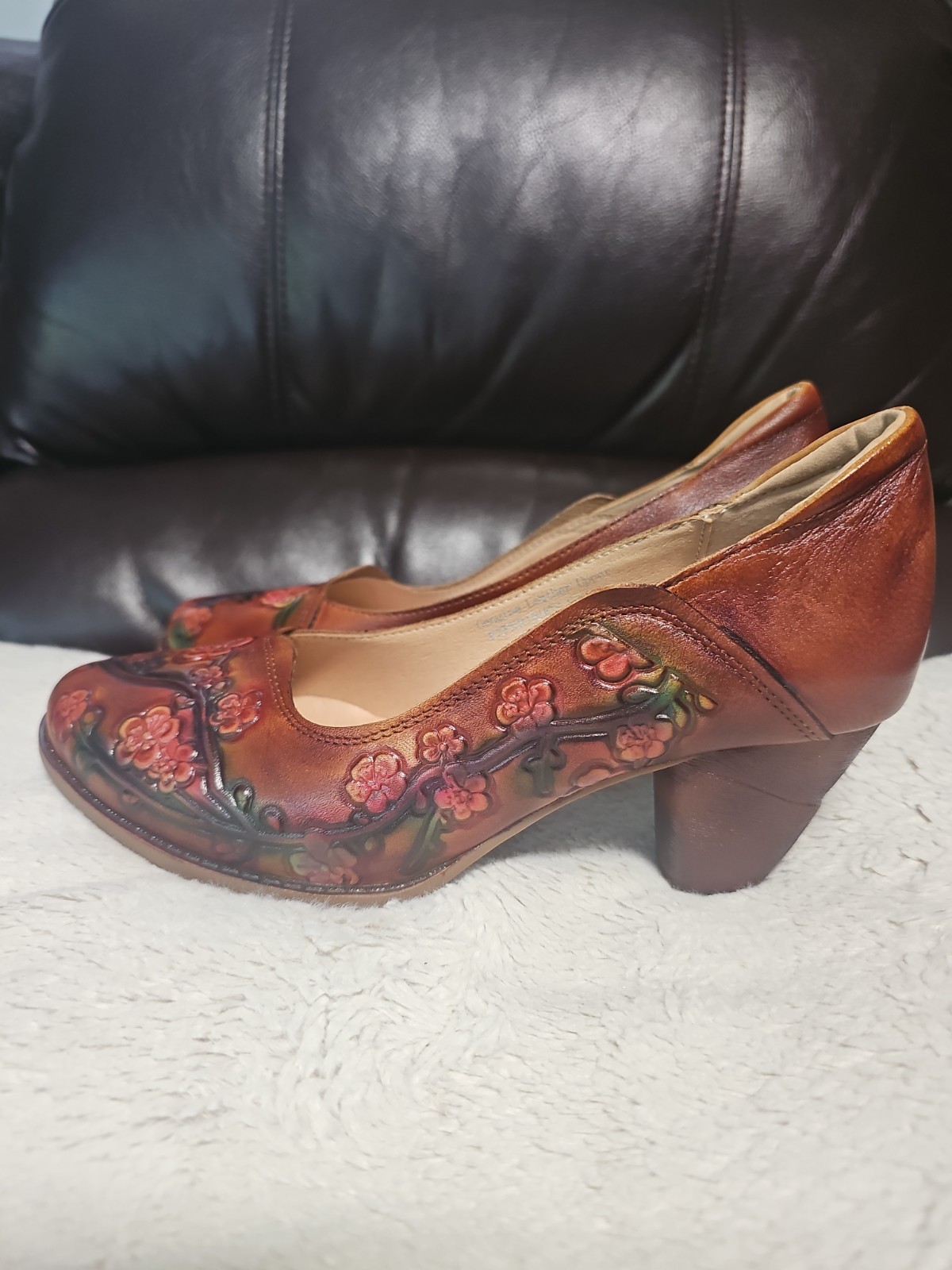 L’Artiste by Spring Step Women’s Pumps Heels Size 38 Us 7.5-8 Camel Experience