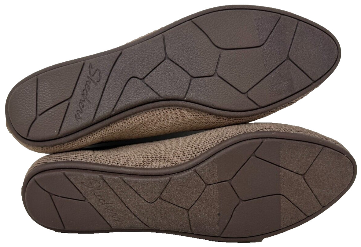Skechers Women’s Cleo 2.0 Love Spell Slip On Walking Flats Mocha Size:8 186L