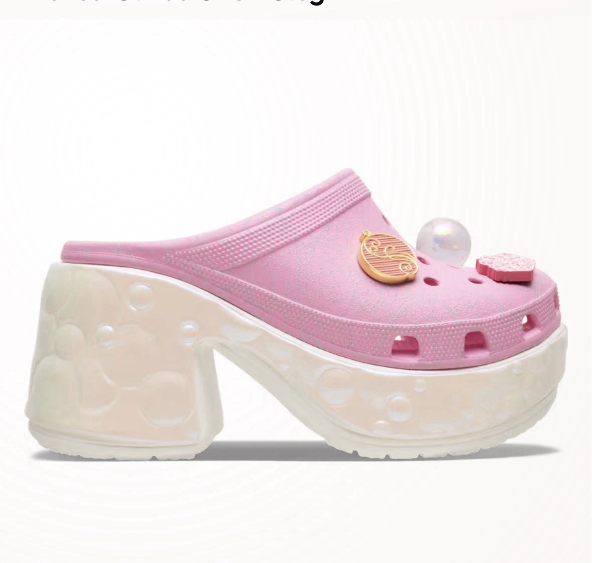 CROCS Wicked Glinda Siren Clog Clog with Jibbitz Size Women’s Size 8 NEW