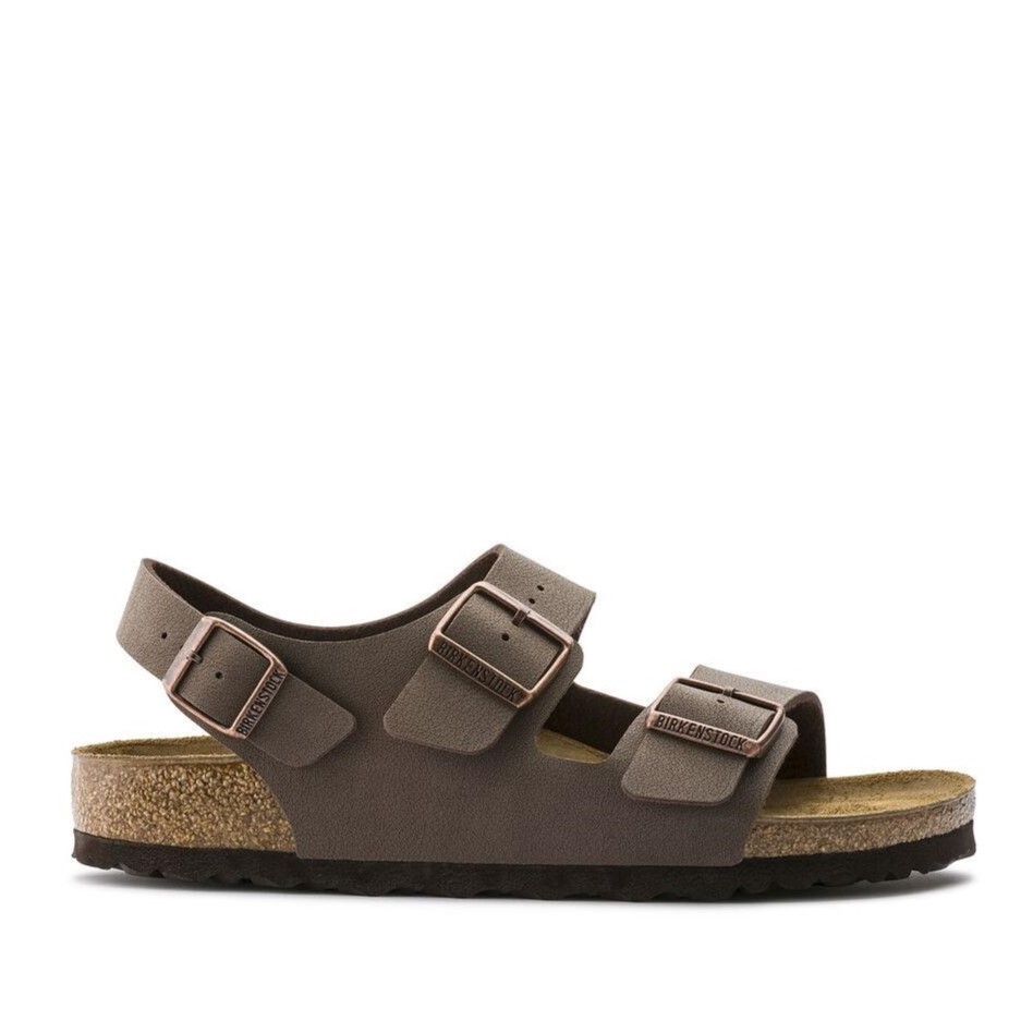 BIRKENSTOCK MILANO MOCHA MOCCA MEDIUM/NARROW WIDTH MEN’S WOMEN’S BROWN SANDALS B