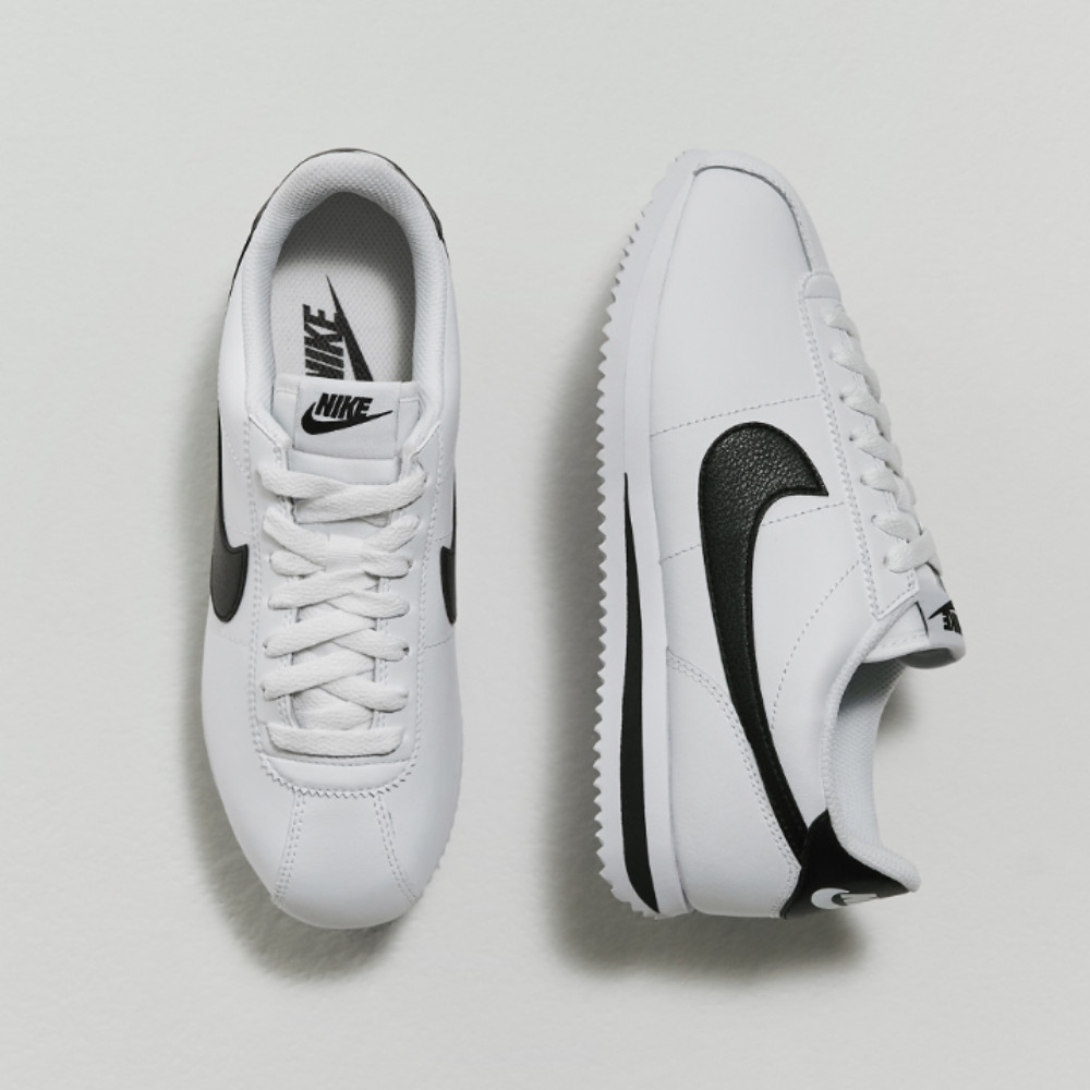 Nike Cortez Women’s Leather Sneakers White Black DN1791-107