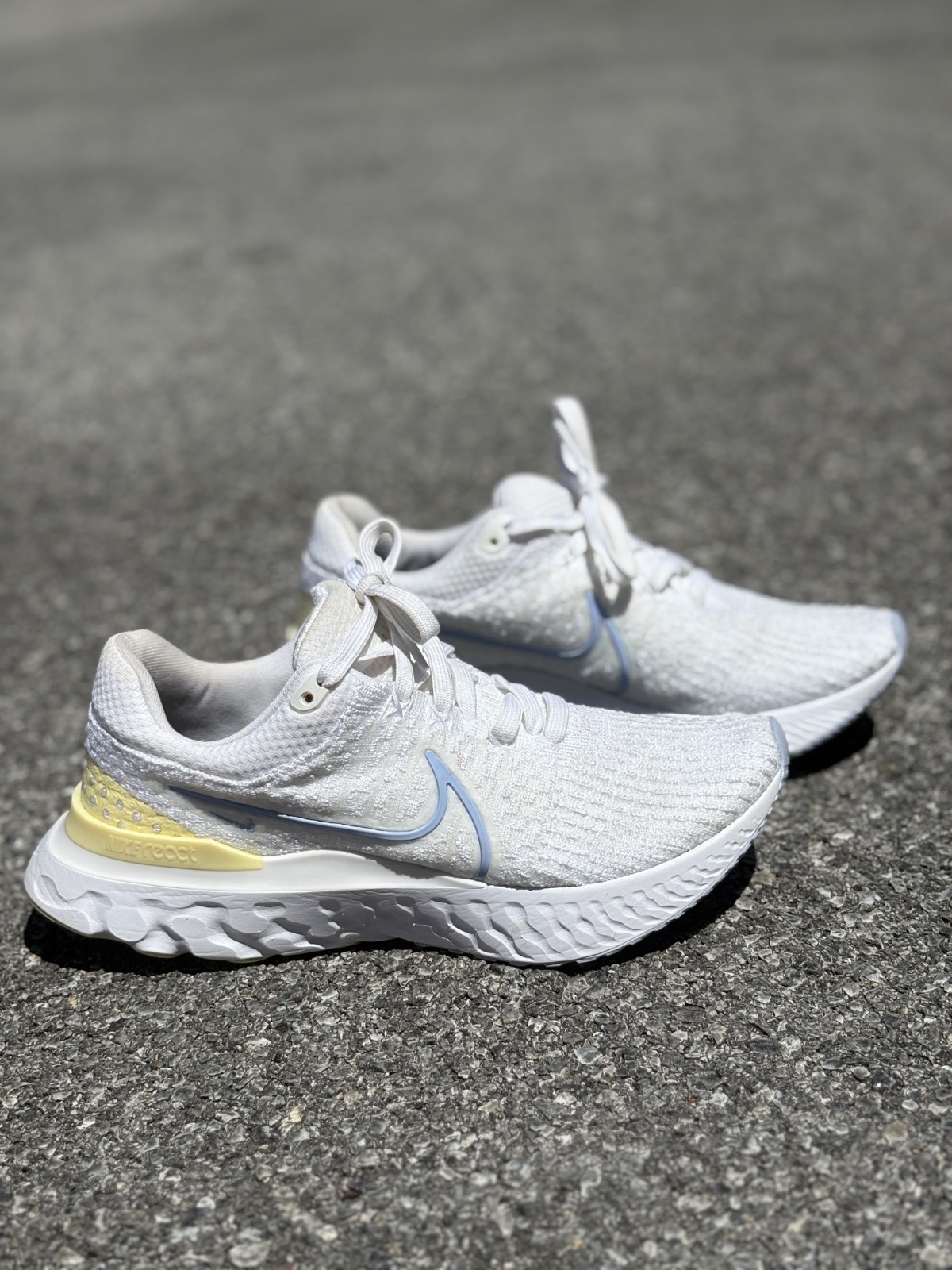 Size 8.5 – Nike React Infinity Run Flyknit 2 White