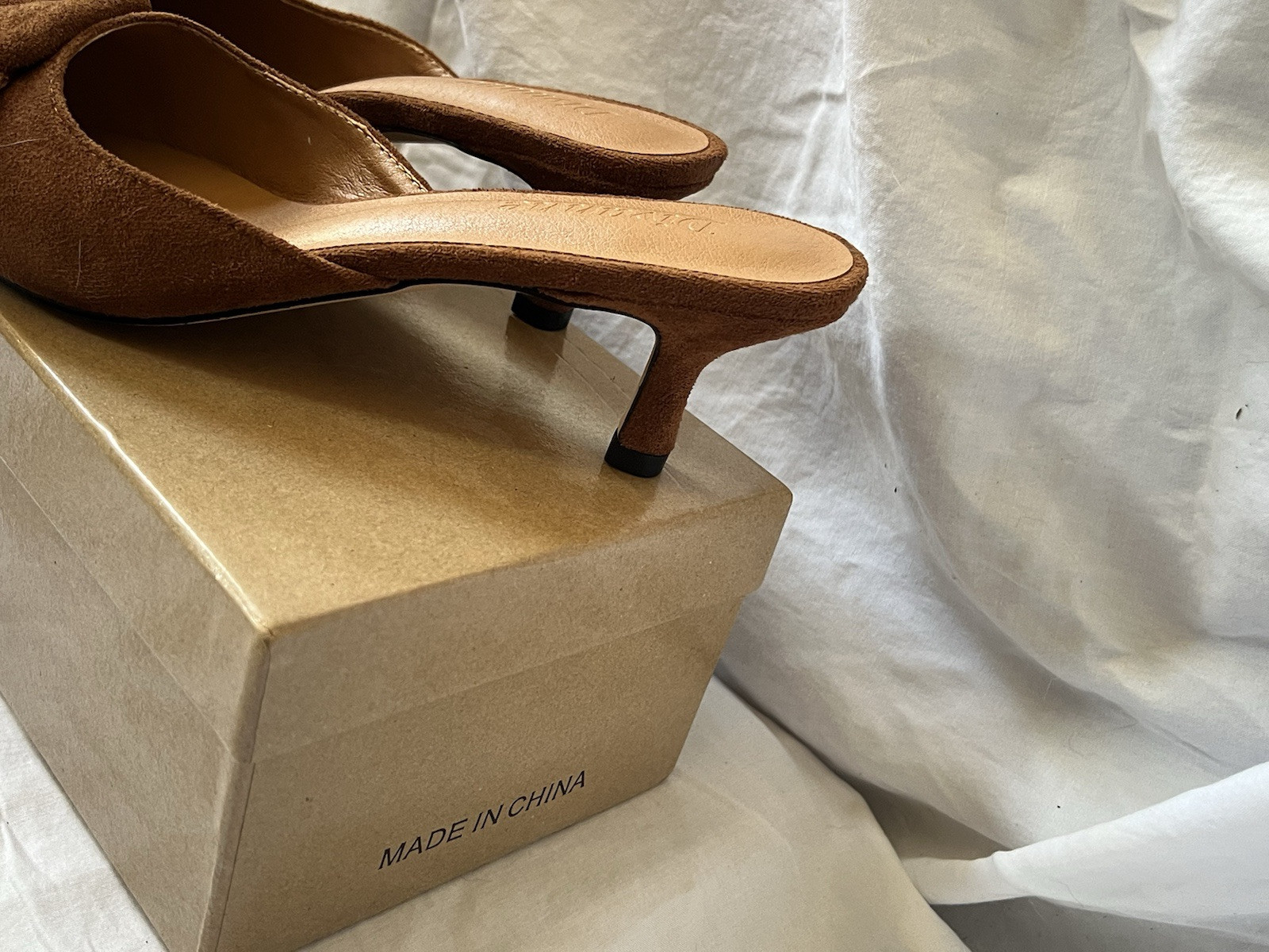 Divanne Women Heels Brown