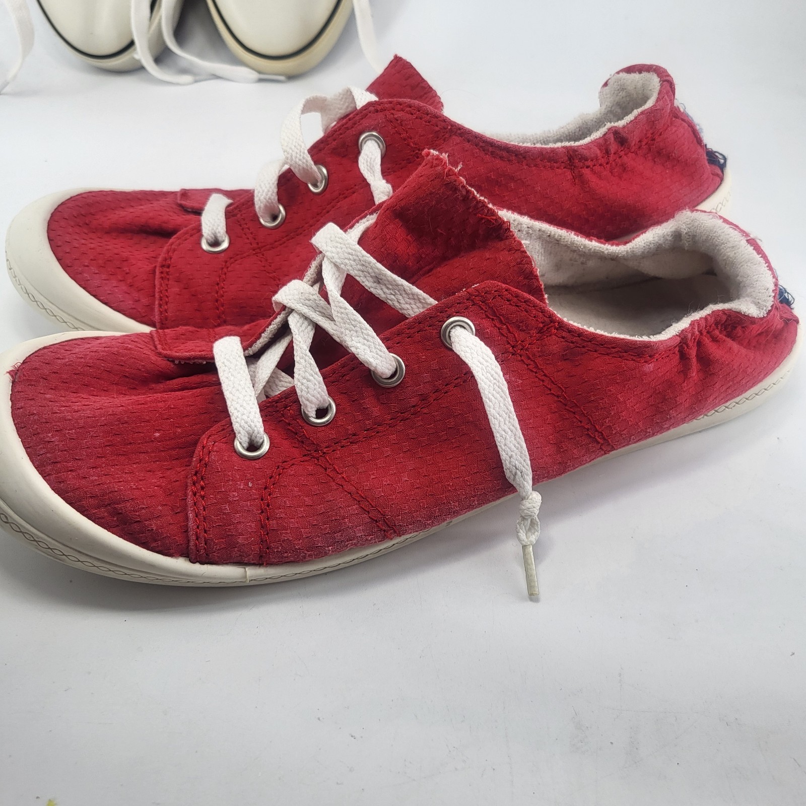Lot 5 Pairs Canvas Sneakers Shoes Size 9 9.5 Womens Compare 2 Converse All Stars