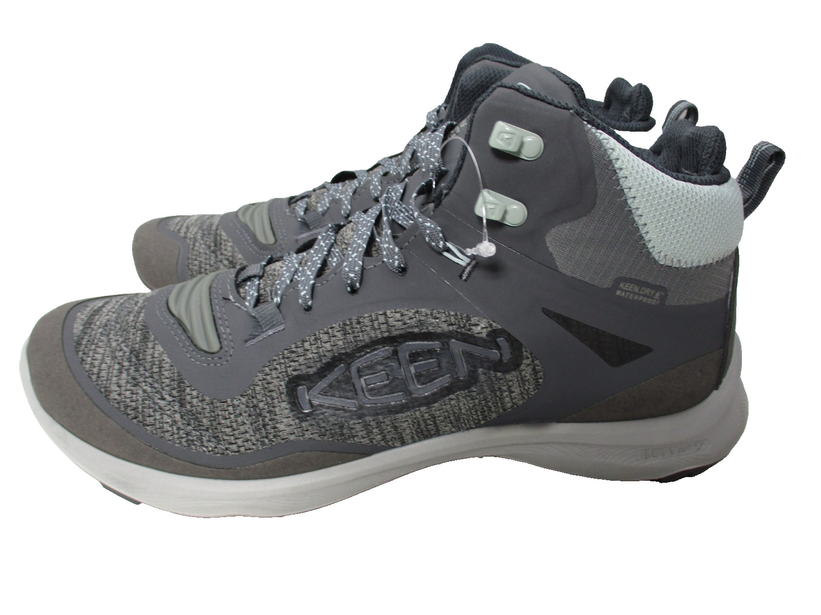 Keen Terradora Flex Mid Waterproof Boots Gray Blue Womens Sz 10