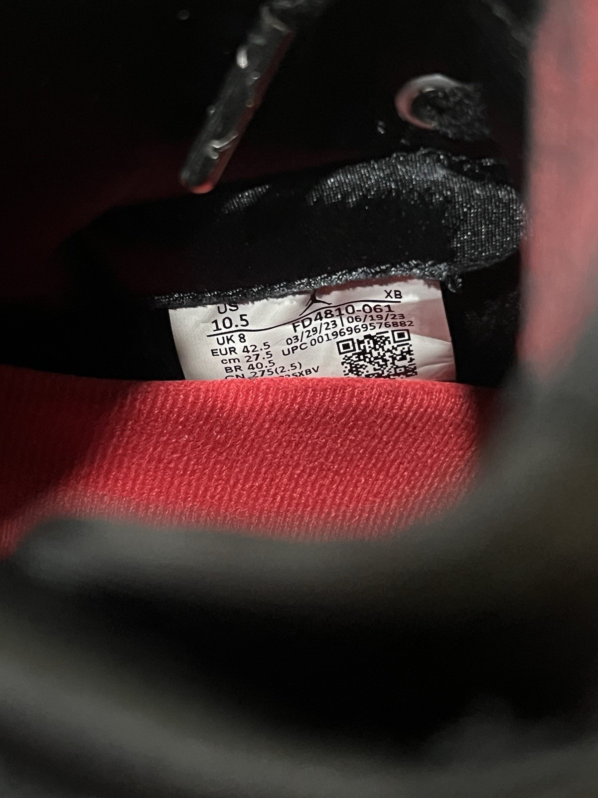 Jordan Air Jordan 1 Retro High OG Satin Bred Black/Red/White 2023 FD4810-061