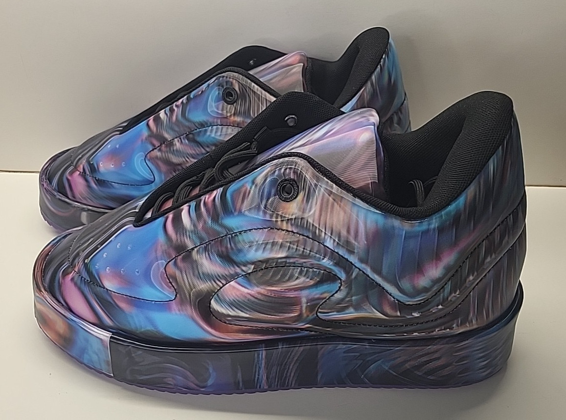 SIA Hologram Patent Leather Supacloud Sneaker Shoes US Size M11 W13 (Rare Drop)