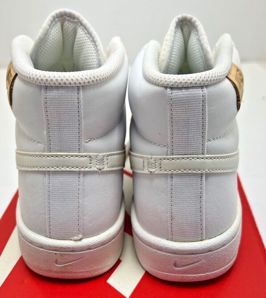 Nike Women’s Court Royale 2 Mid Leather Athletic Style# CT1725-100 White NWD