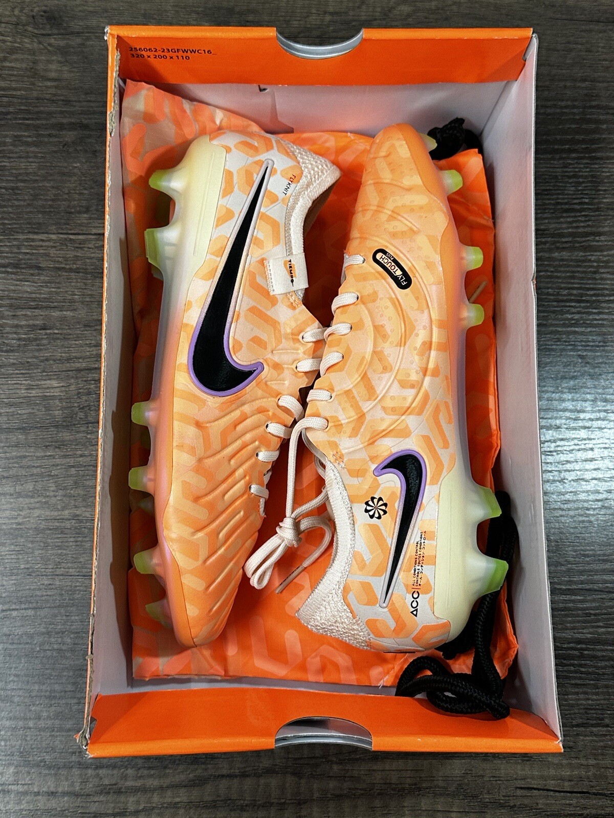 Nike Tiempo Legend 10 Elite NU FG ‘Guava Ice’ DZ3176-800 Womens 12.5 / Mens 11