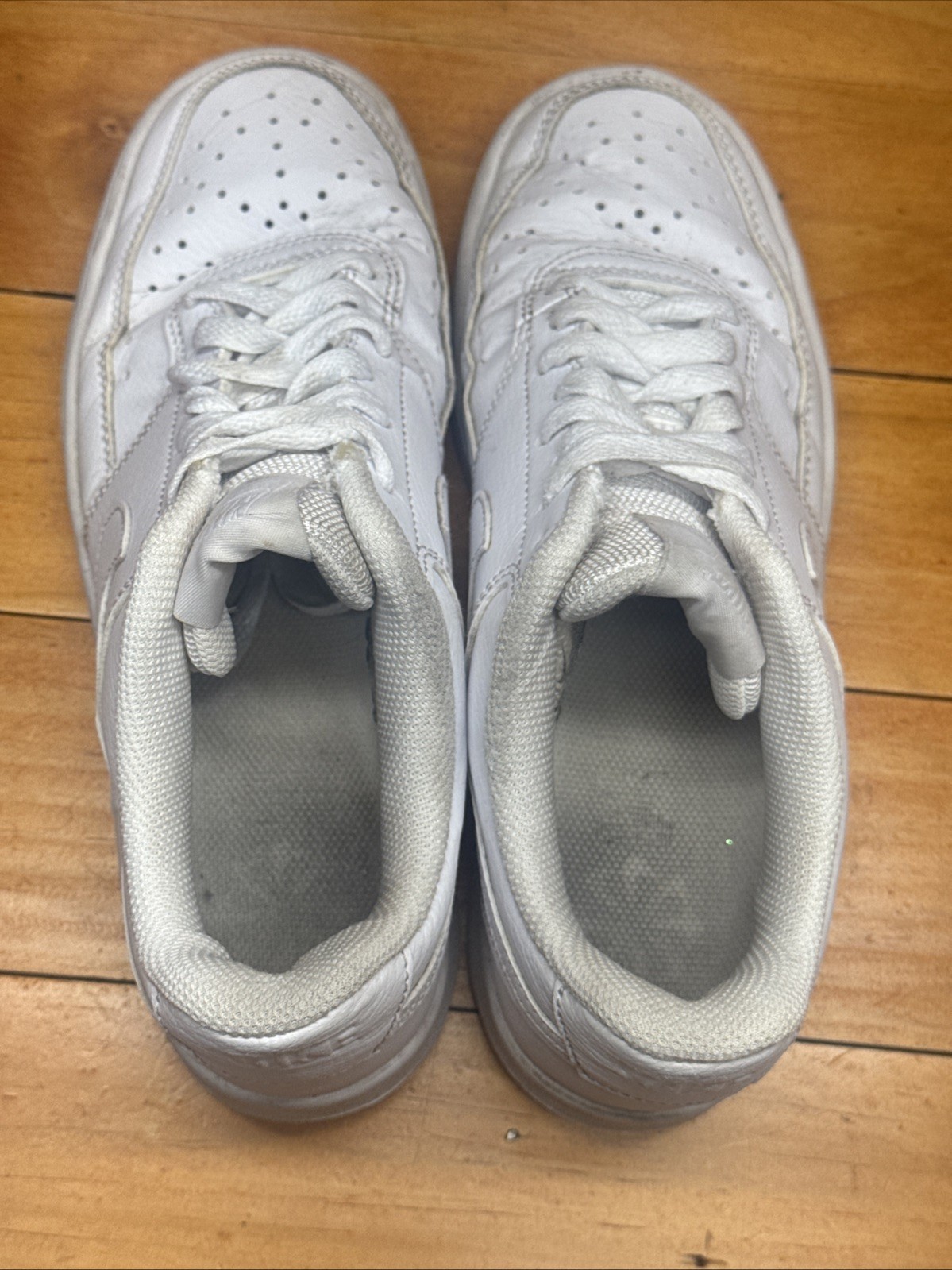 NEW Nike Court Vision Low Next Nature Triple White DH3158-100 Womens Size 8