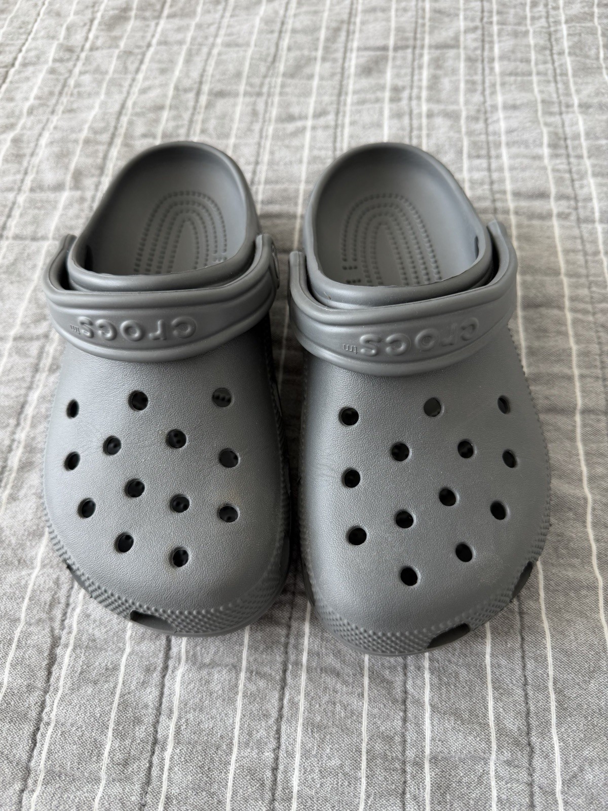 Crocs Unisex Classic Clog 10001-0DA Slate Grey Mens Size 4/ Women’s 6