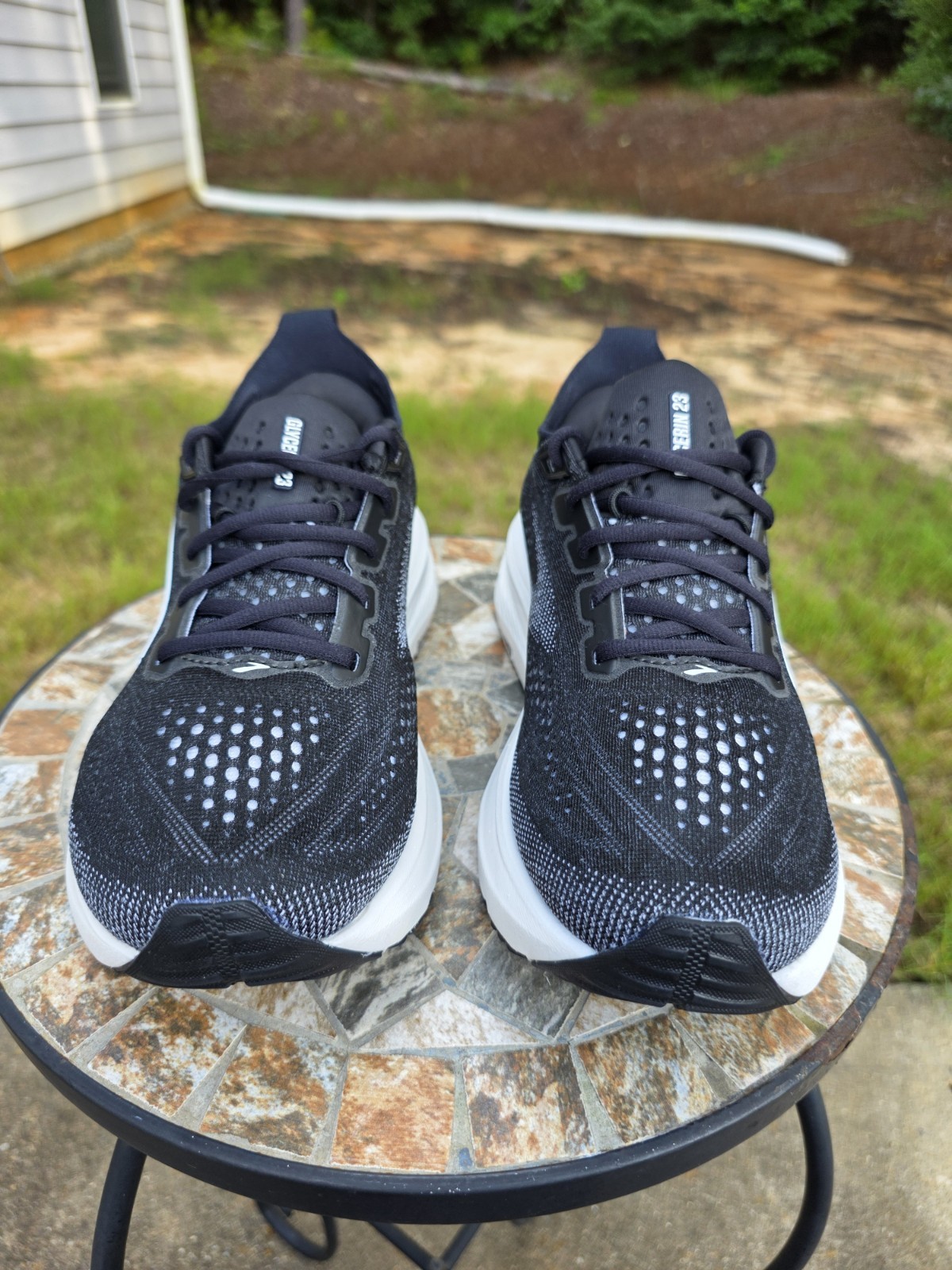 Brooks Glycerin 23 1204651B090 Black Running Shoes Sneakers Women Sz 9 B Worn 1x