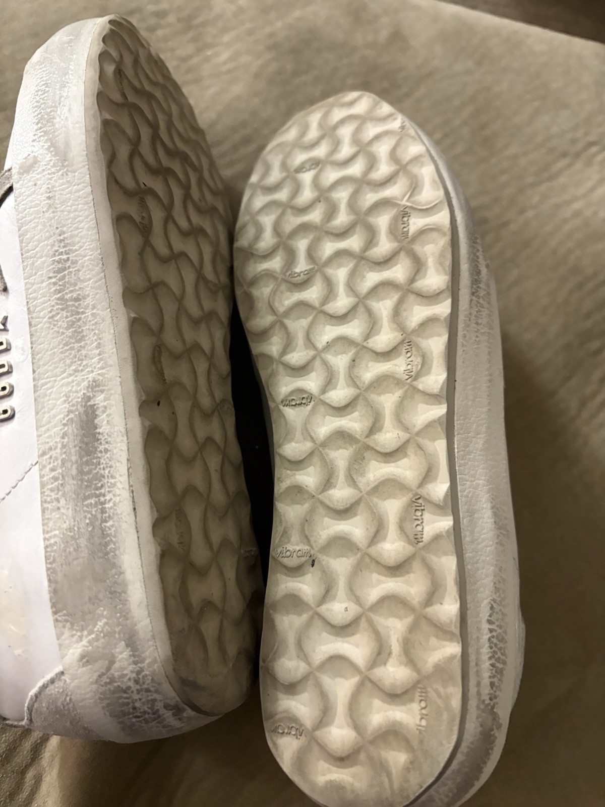 Golden Goose SuperStar Leather Sneaker White/Silver EU 36 Made in Italy