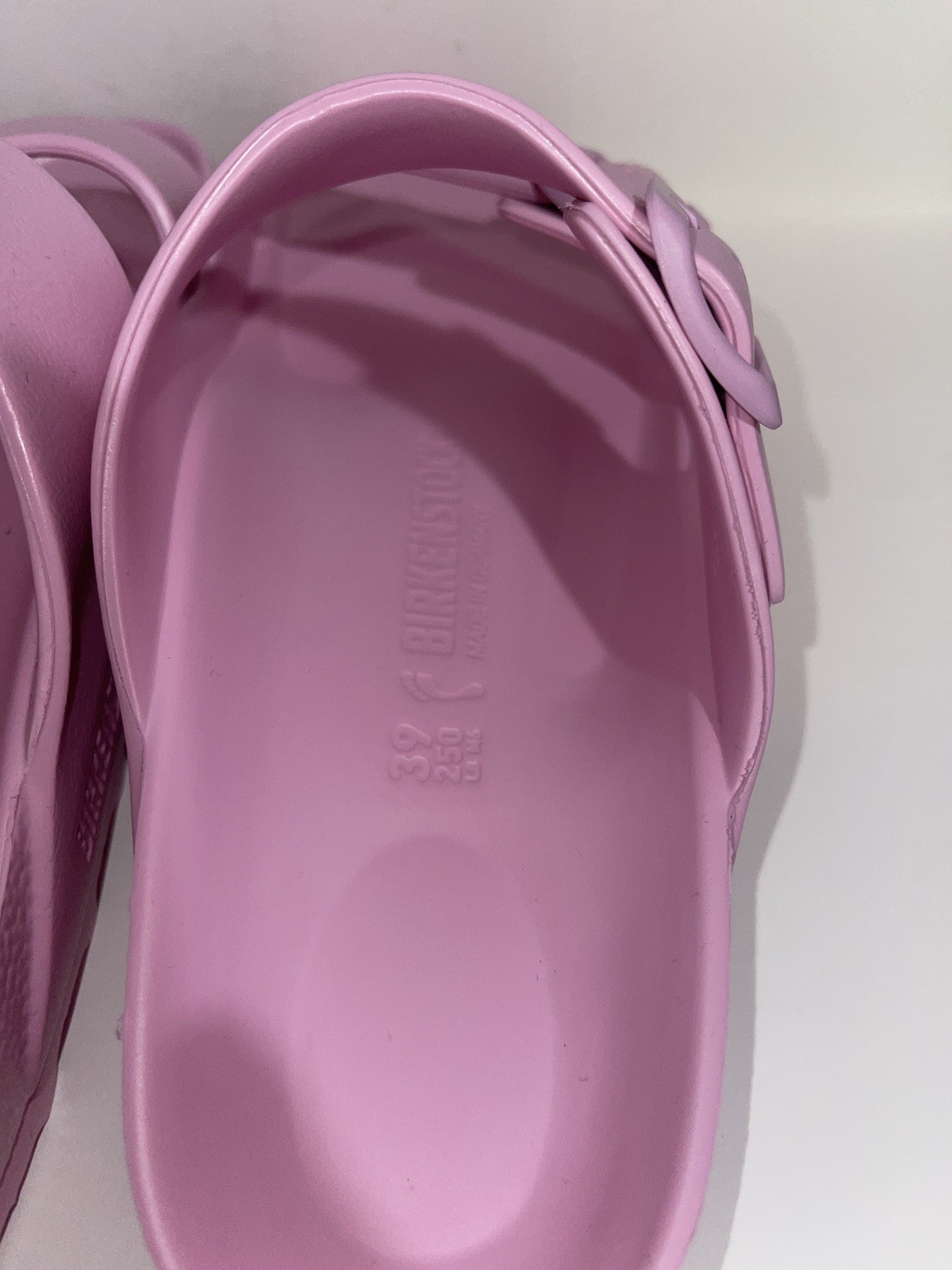 Birkenstock Arizona EVA Fondant Pink Mismatched Sandals Women’s Left 7 Right 8