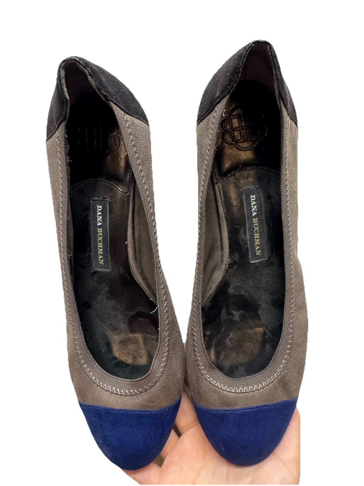 Women’s Dana Buchman Deelyah Color block Casual Workwear Wedge Heels #669
