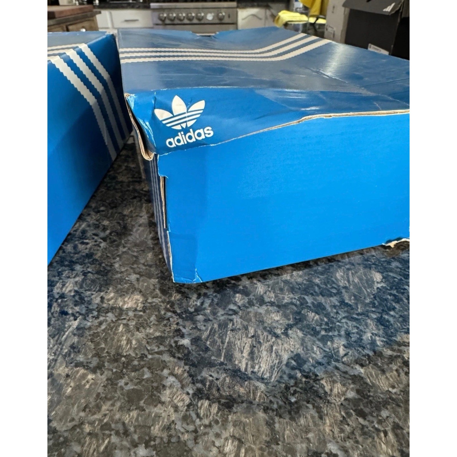 Adidas Gazelle Indoor W Blue Fusion White Gum Suede Sneakers HQ8717 Womens 9