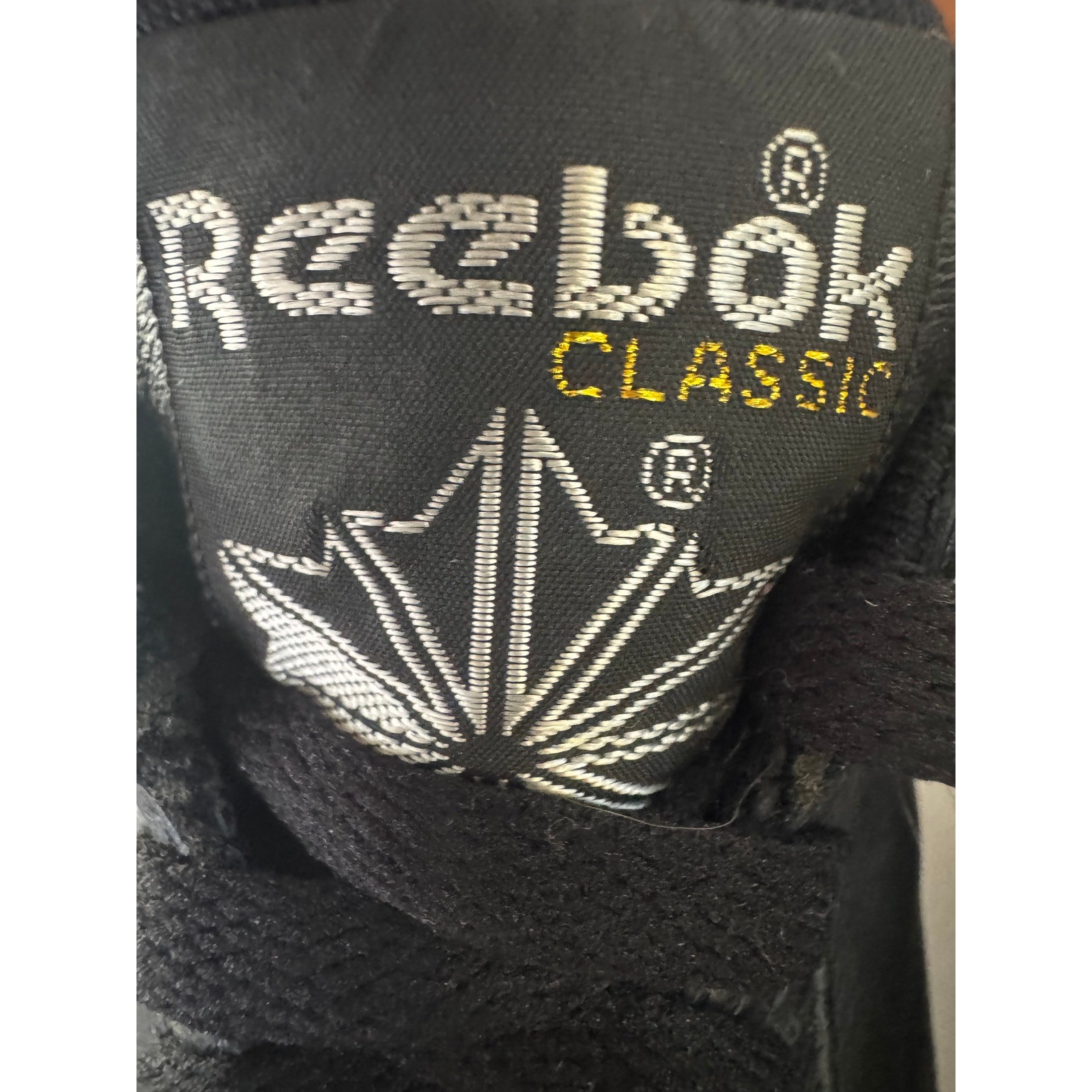 Vintage 1992 Reebok Princess Women’s Classic Sneakers Black Shoes Size 7.0 Med