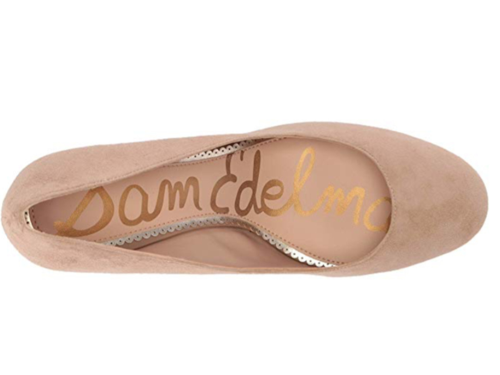SAM EDELMAN Women’s Junie Round Toe Slip-On Pumps Oatmeal Suede US Size 6.5, 9.5