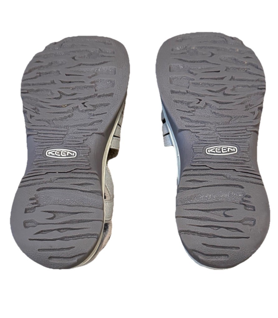 KEEN Rose Sandal Womens 9 Gray Waterproof Hiking Trail Shoes Sport Comfort