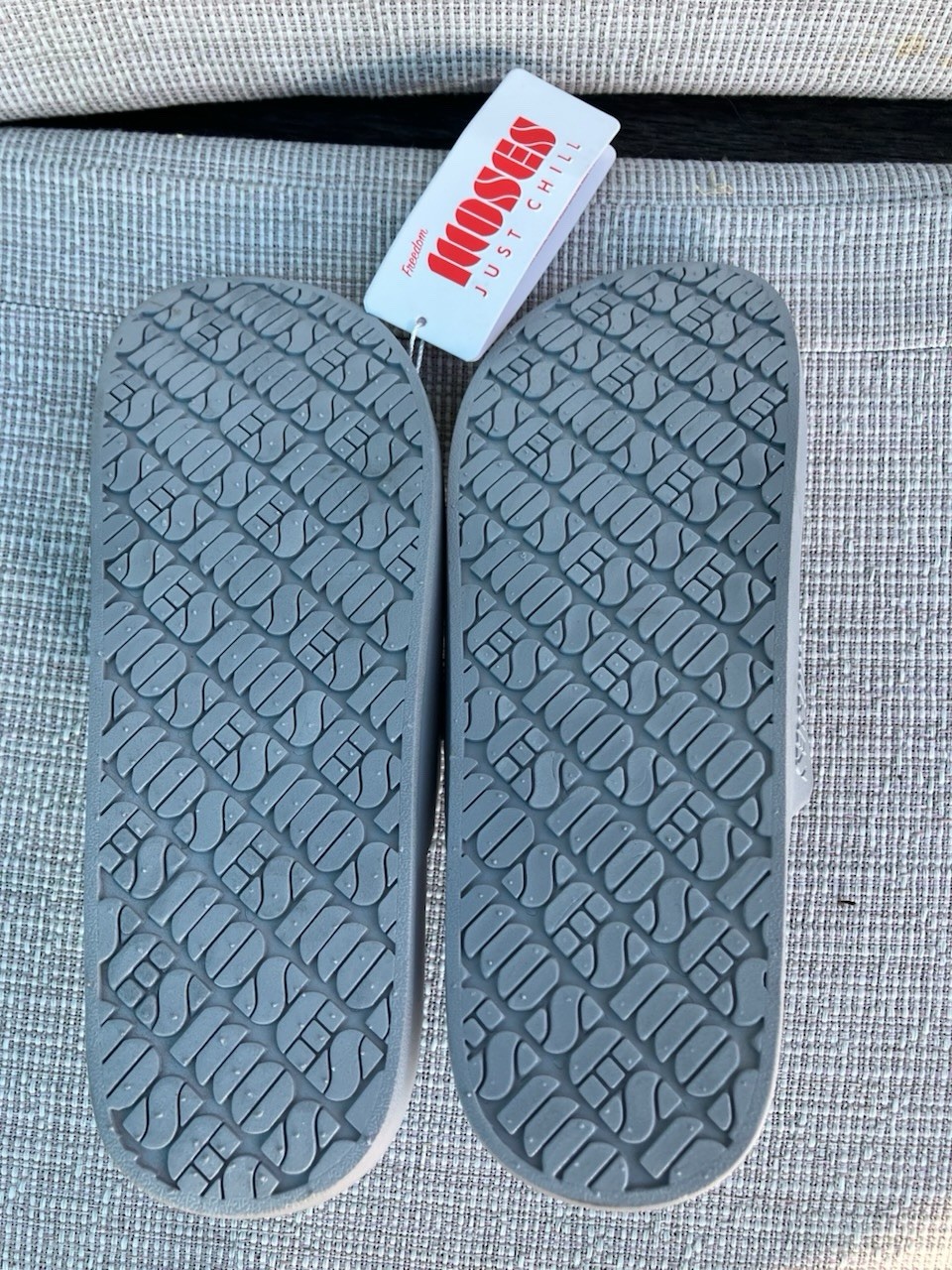Freedom Moses Grey Women’s 10-10.5 Sandals